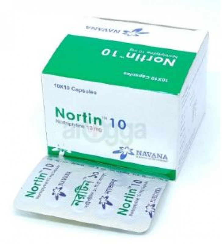 Capsule Nortin10 mg (100pcs)